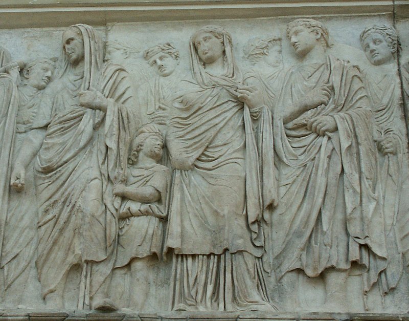 HOCW62: Ara Pacis Augustae ("Altar of Augustan Peace"). Rome, Italy. 13–9  BCE. - EMILY HAUSER